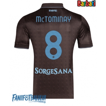 SSC Napoli Scott McTominay #8 Tricou Fotbal Replică 2025-26 Barbati Treilea